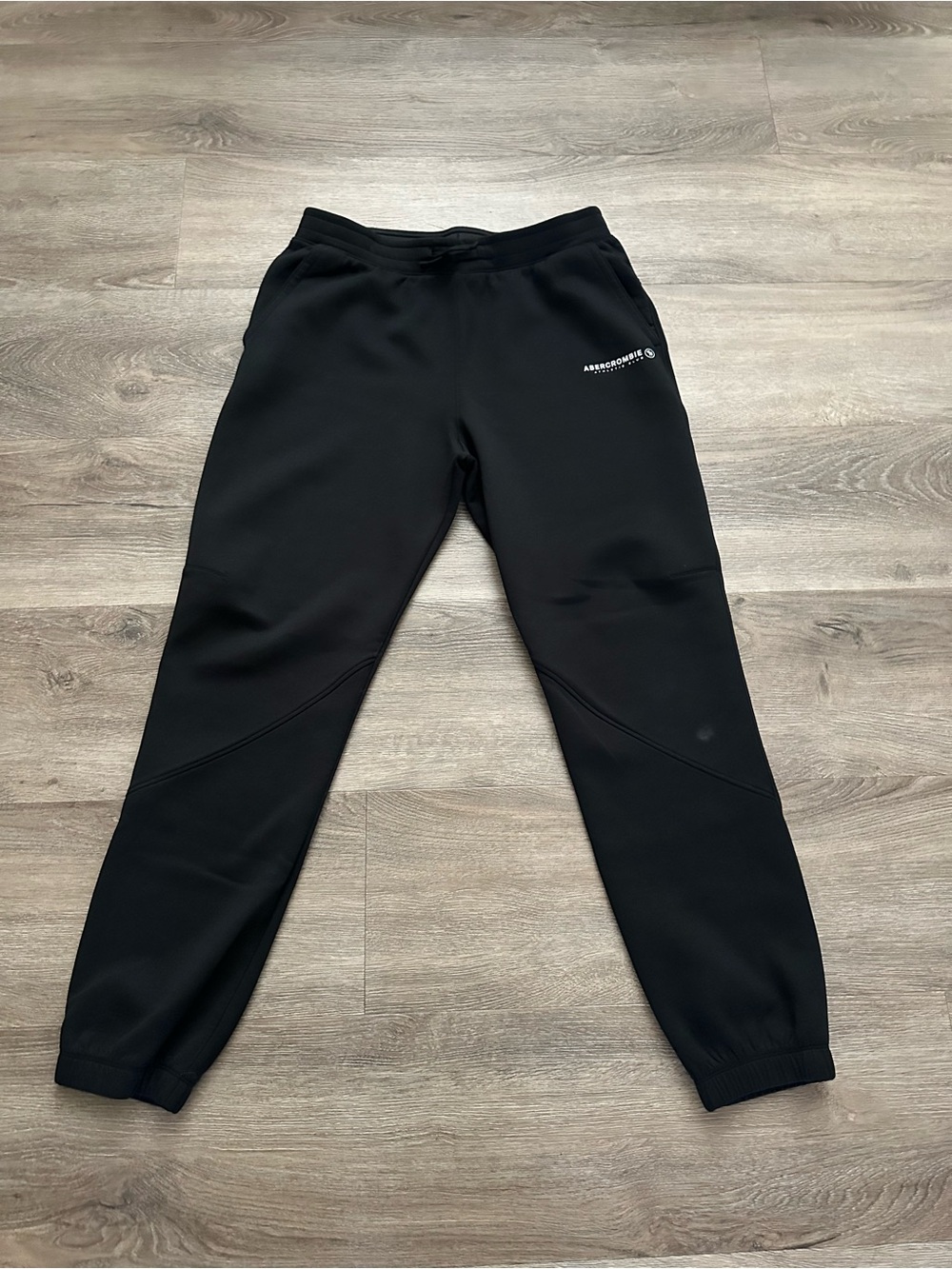 Abercrombie & Fitch Big Boys Black YPB Core Neoknit Jogger Sweatpants Sz 17-18